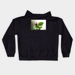 Salmon berry flowers 2 Kids Hoodie